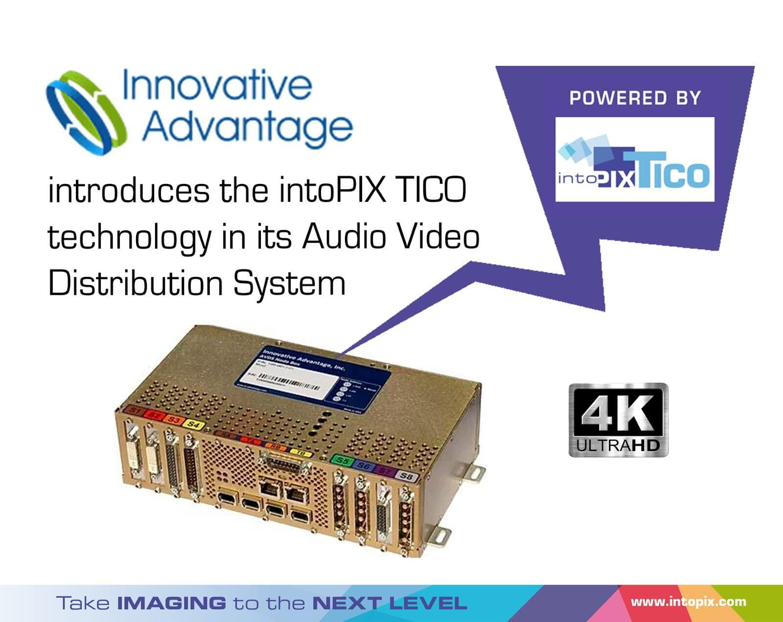 Innovative Advantage는 intoPIX TICO RDD35 기술을 사용하여 비즈니스 제트기에서 HD to 4K로 스트림을 업그레이드합니다. 